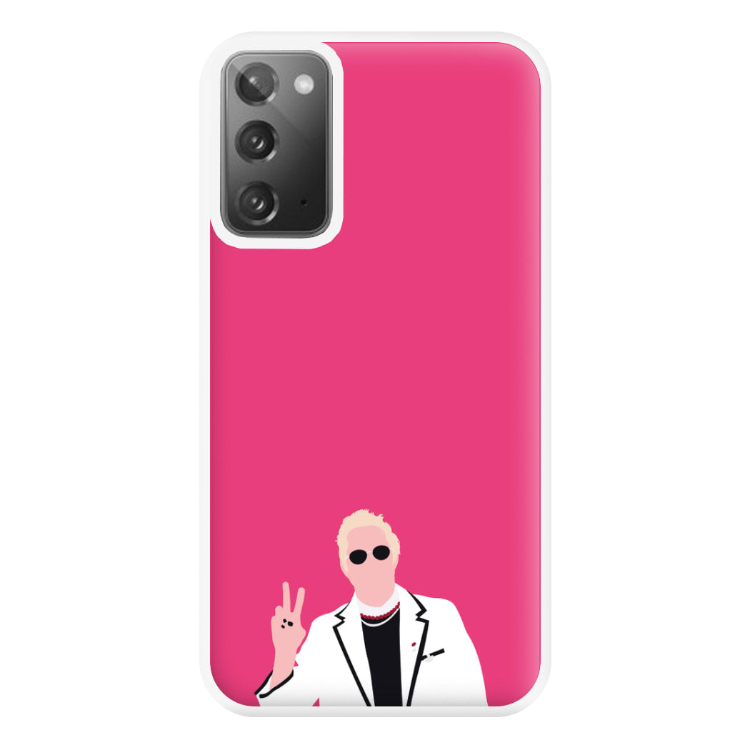 Pink Davidson Phone Case for Galaxy Note 20 Ultra