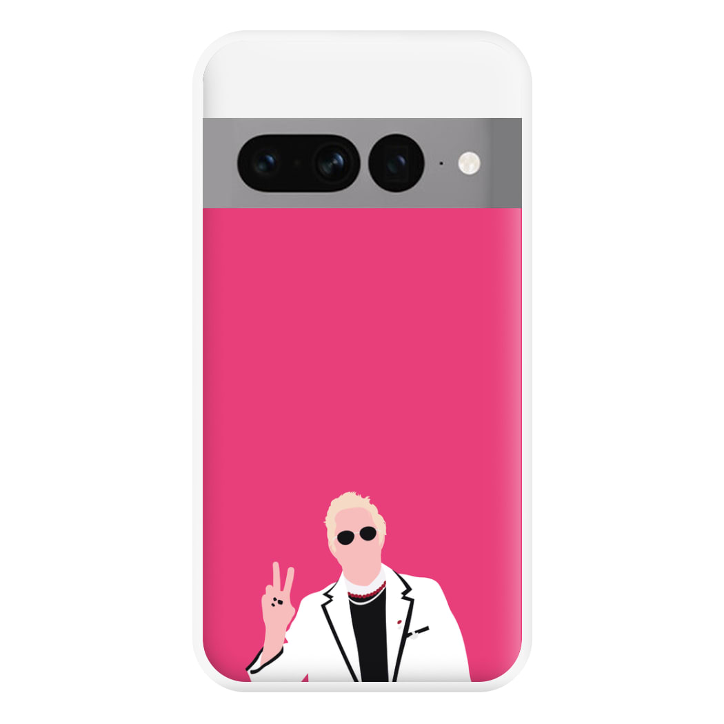 Pink Davidson Phone Case for Google Pixel 7 Pro