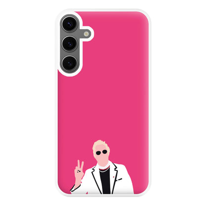 Pink Davidson Phone Case for Galaxy S24FE