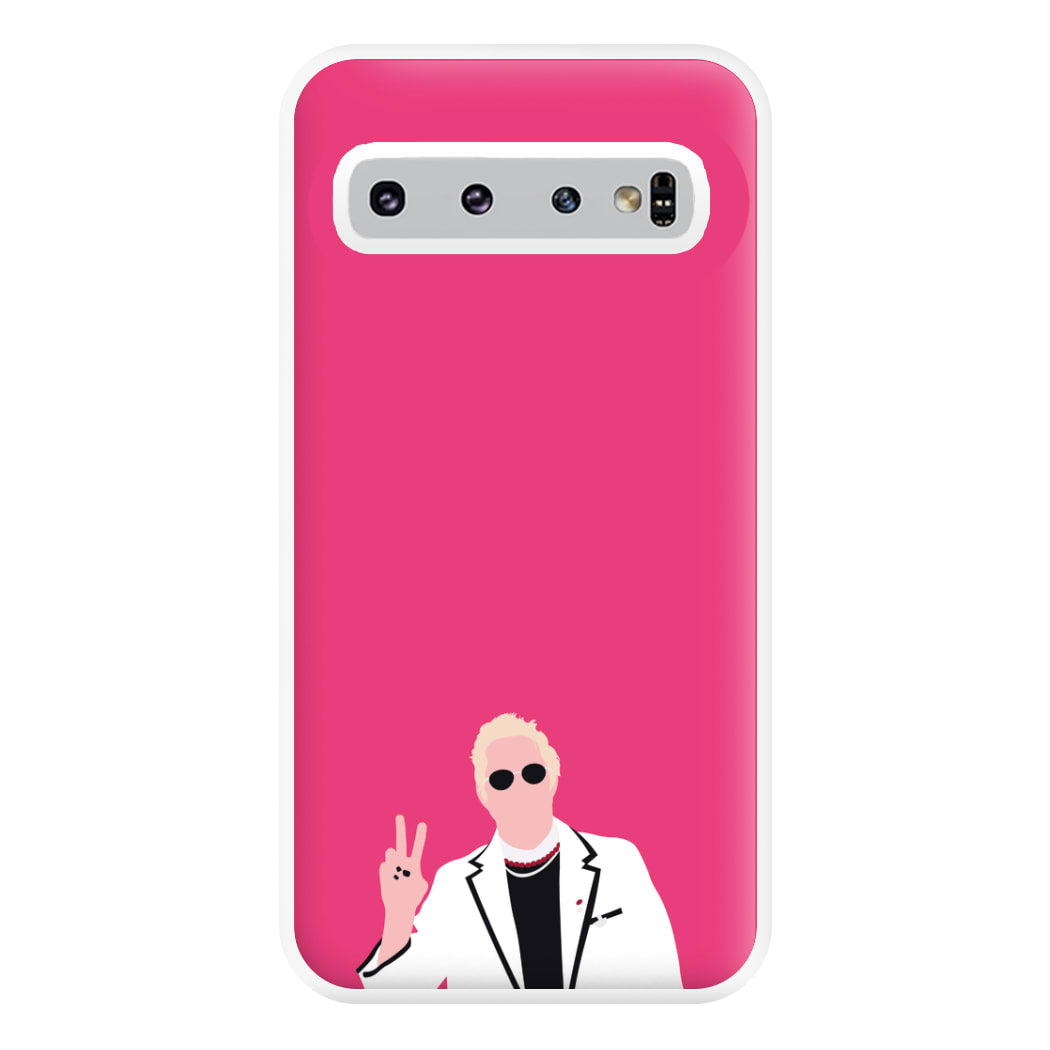 Pink Davidson Phone Case for Galaxy S10 Plus