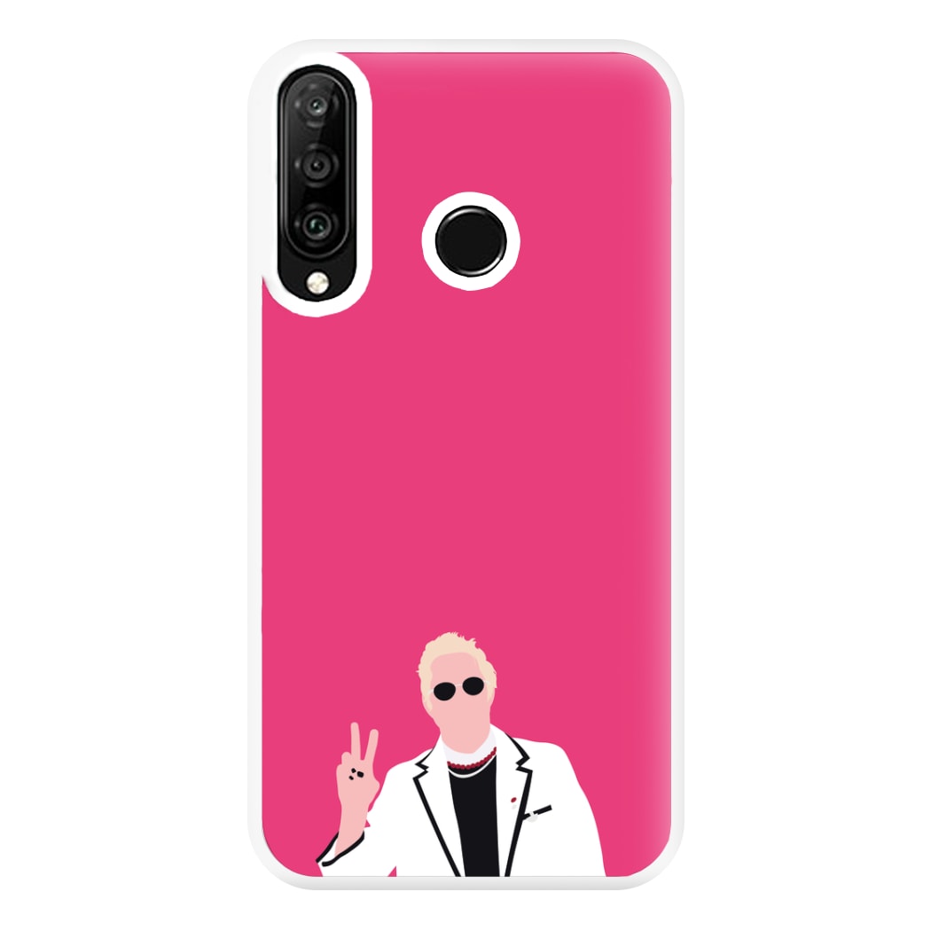 Pink Davidson Phone Case for Huawei P30 Lite