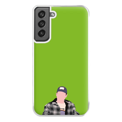 Green Pete Phone Case for Galaxy S21FE