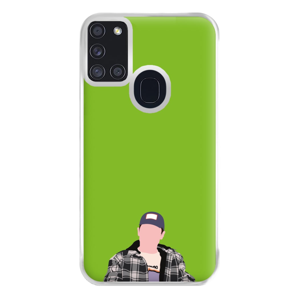 Green Pete Phone Case for Galaxy A21s