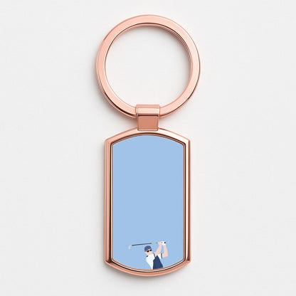 Svensson - Golf Rose Gold Keyring