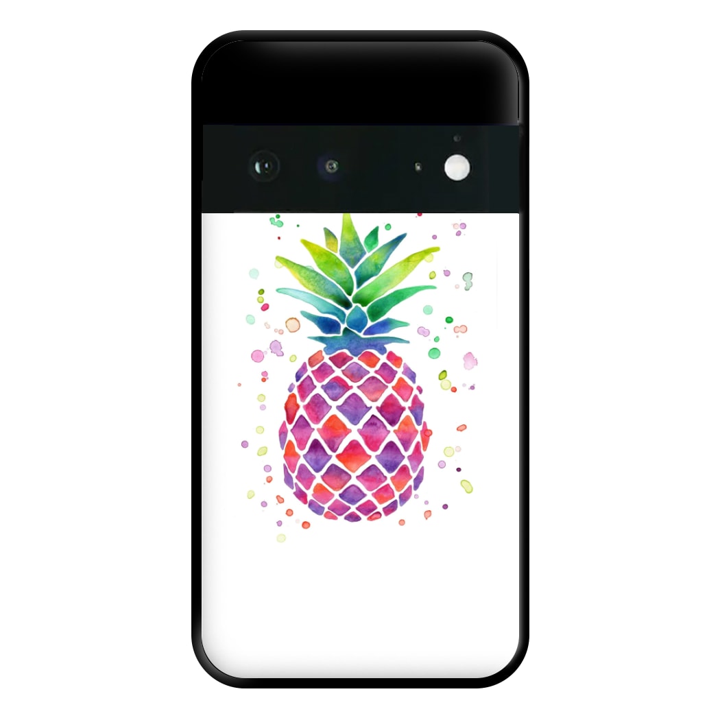 Watercolour Pineapple Phone Case for Google Pixel 6a