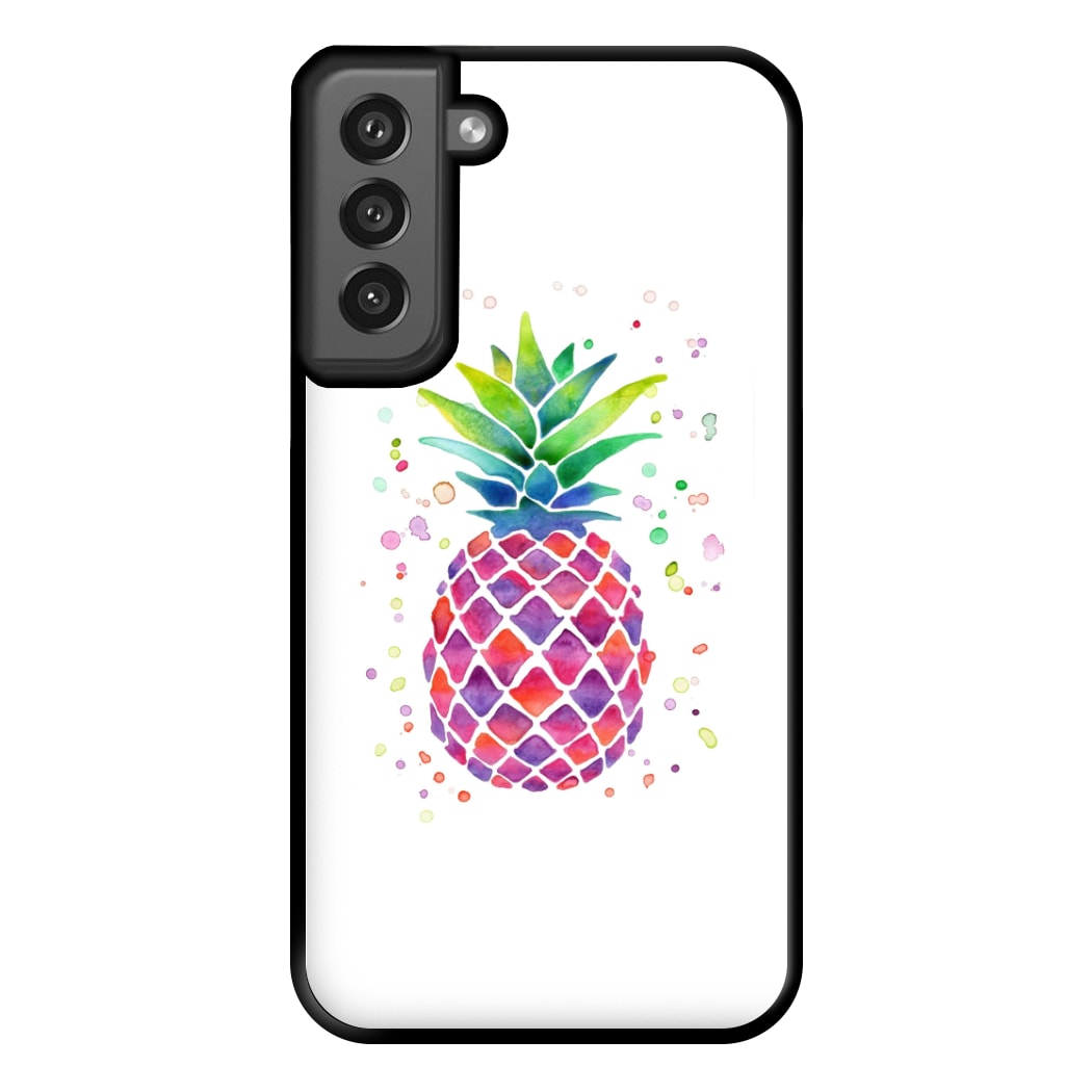 Watercolour Pineapple Phone Case for Galaxy S21FE