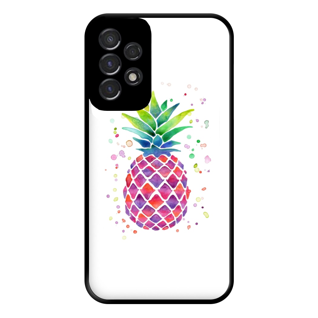 Watercolour Pineapple Phone Case for Galaxy A53