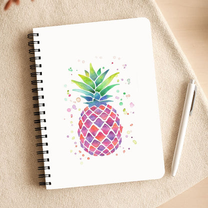 Watercolour Pineapple Notepad