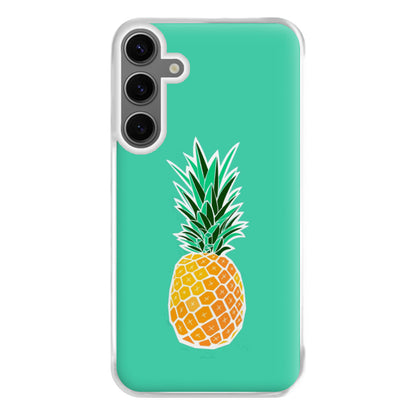 Cartoon Pineapple Phone Case for Galaxy S24FE