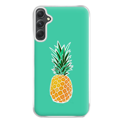 Cartoon Pineapple Phone Case for Galaxy A14