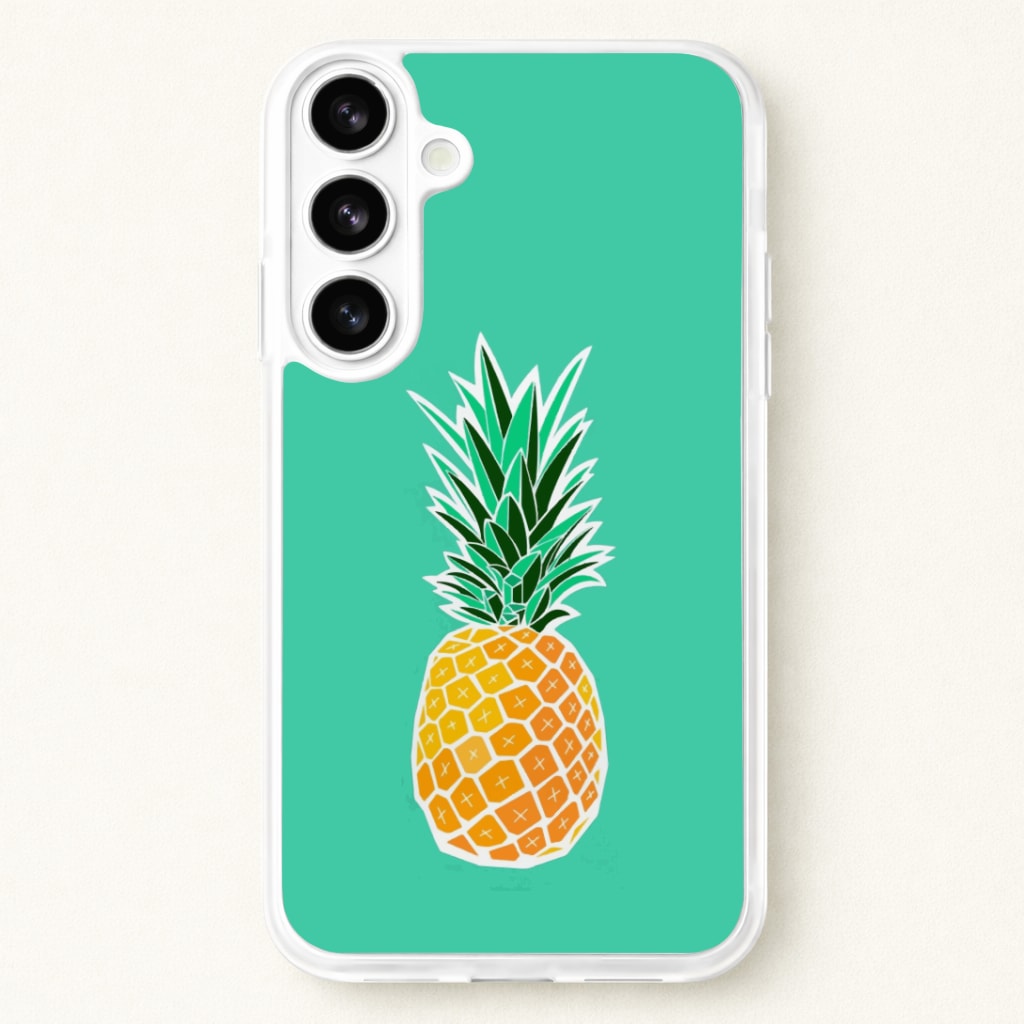 Cartoon Pineapple Phone Case for Galaxy S26 Plus
