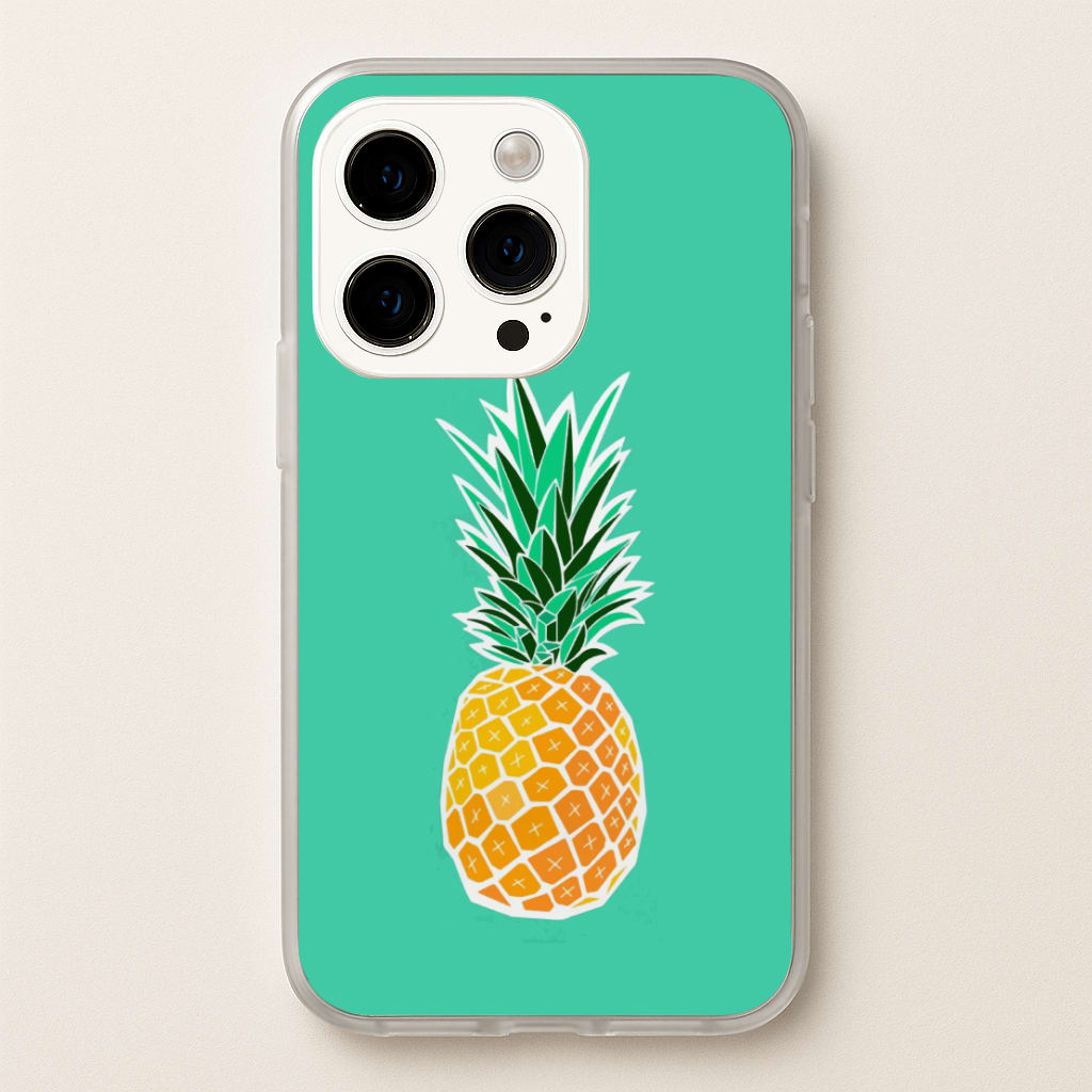 Cartoon Pineapple  - Caspar Lee Phone Case for iPhone 15 Pro Max