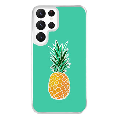 Cartoon Pineapple Phone Case for Galaxy S22 Ultra