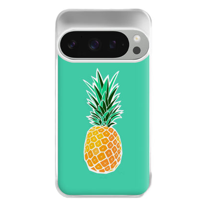 Cartoon Pineapple Phone Case for Google Pixel 9 Pro XL