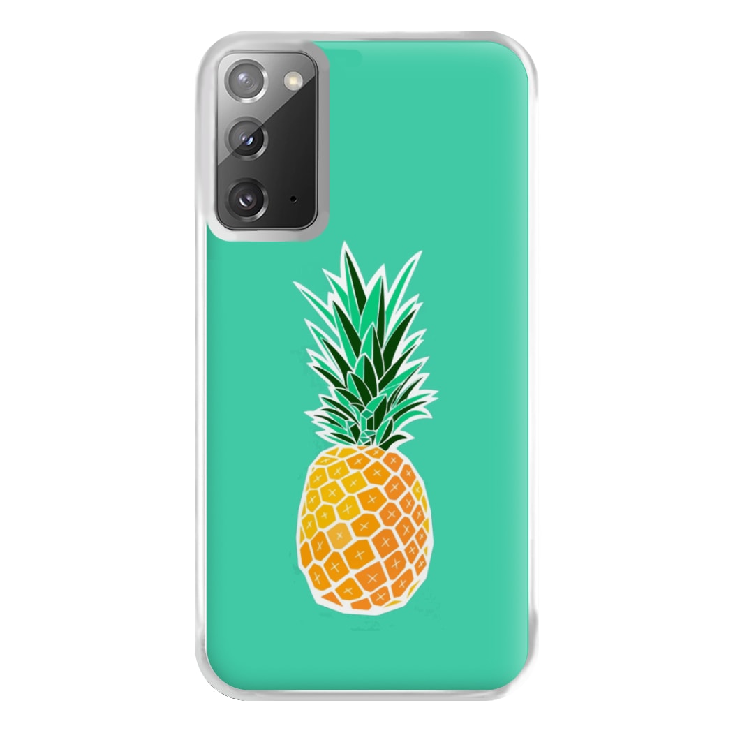 Cartoon Pineapple Phone Case for Galaxy Note 20 Ultra