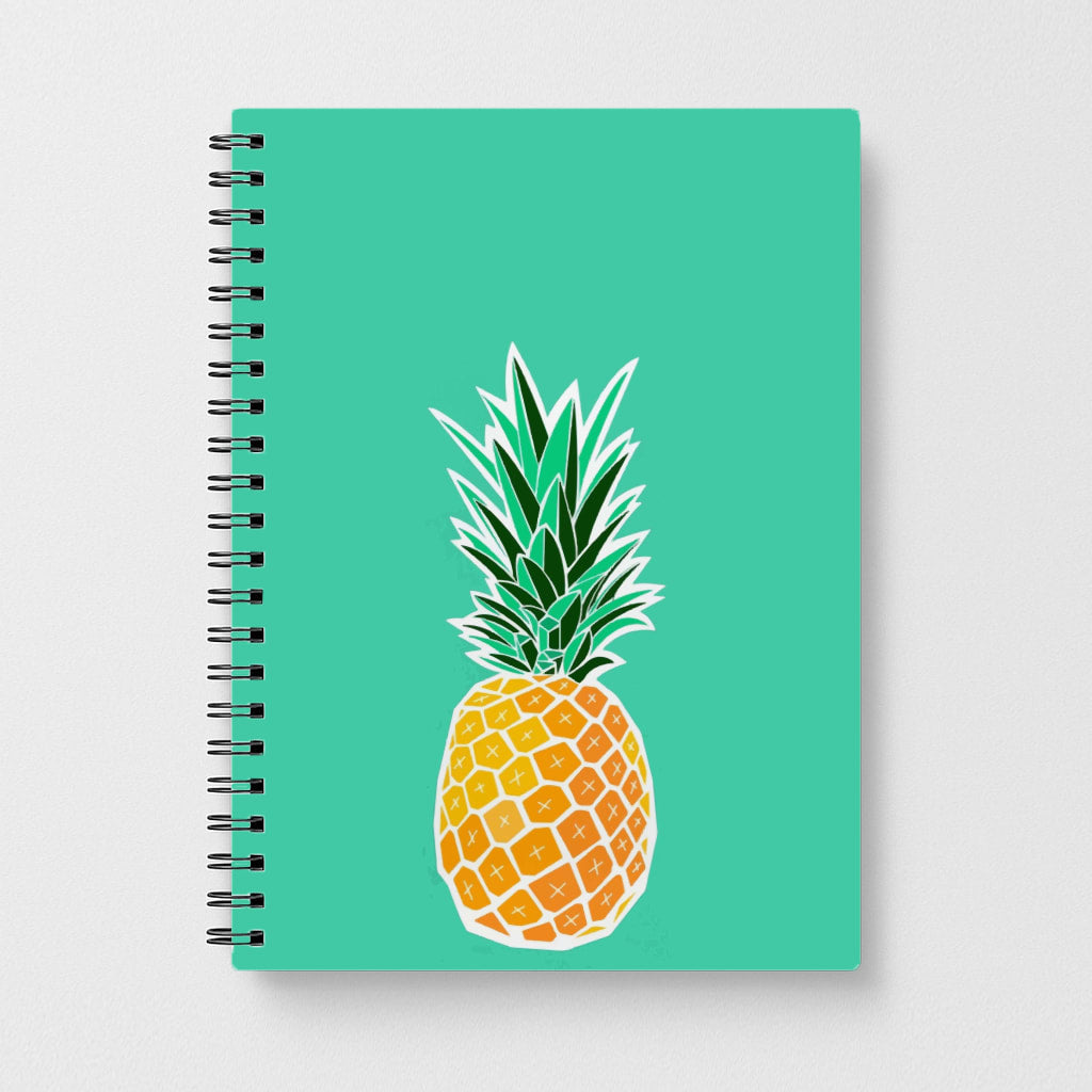 Cartoon Pineapple Notebook