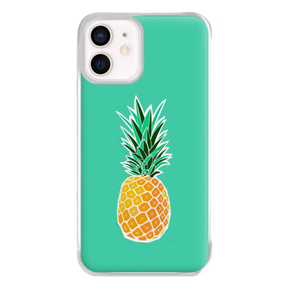 Cartoon Pineapple Phone Case for iPhone 13 Mini