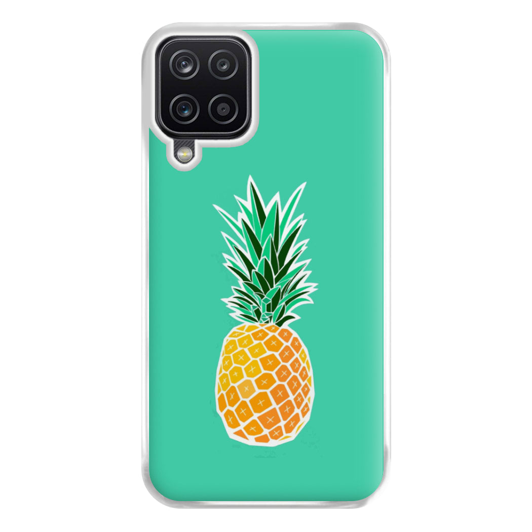 Cartoon Pineapple Phone Case for Galaxy A12