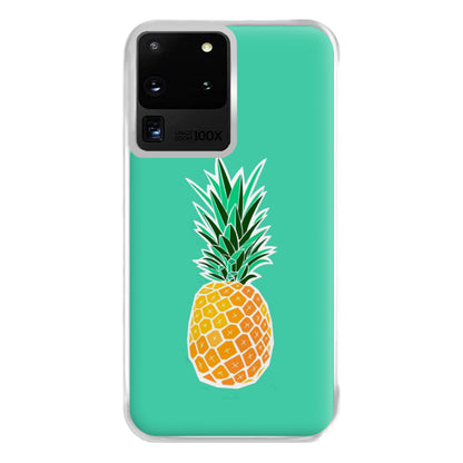 Cartoon Pineapple Phone Case for Galaxy S20 Ultra