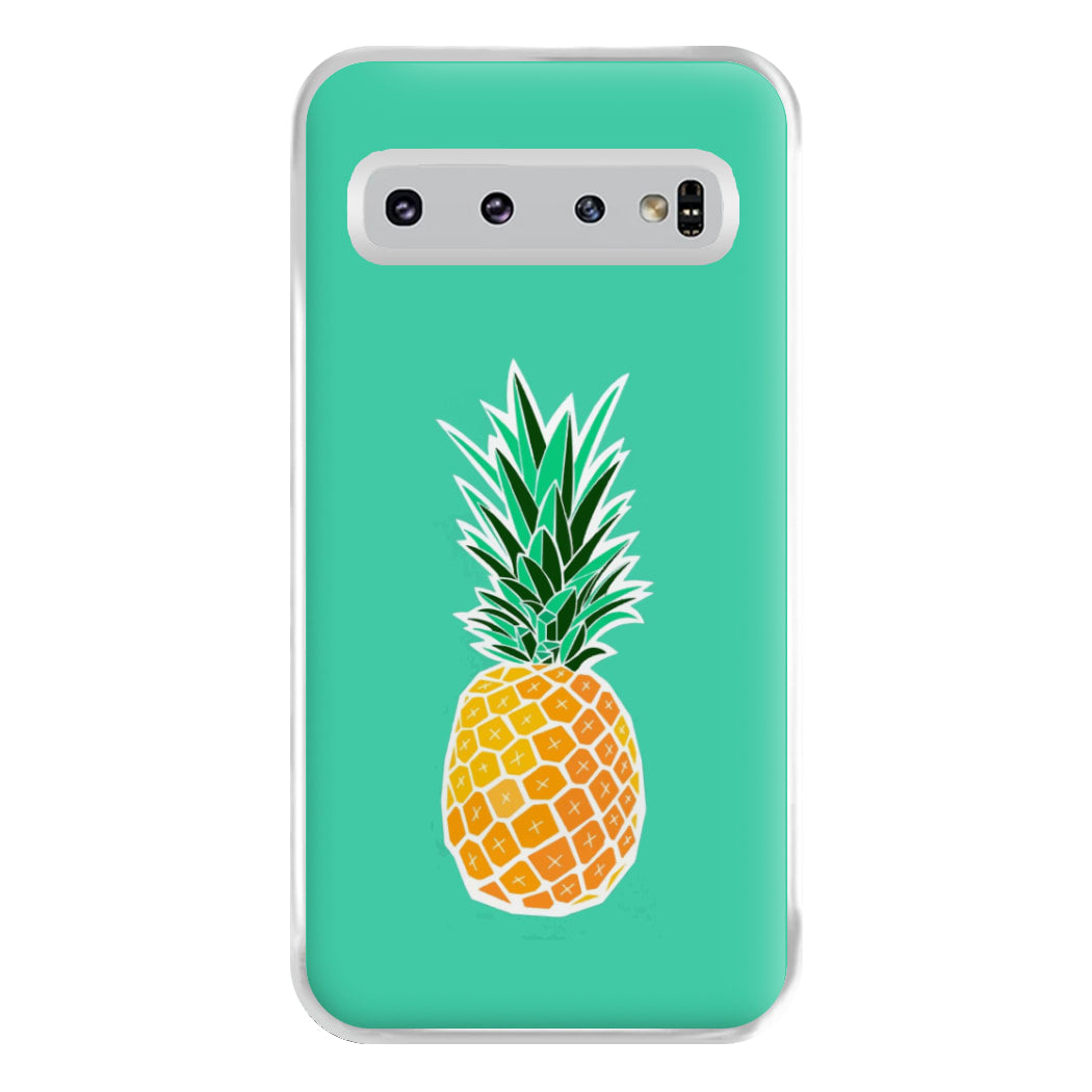 Cartoon Pineapple Phone Case for Galaxy S10 Plus