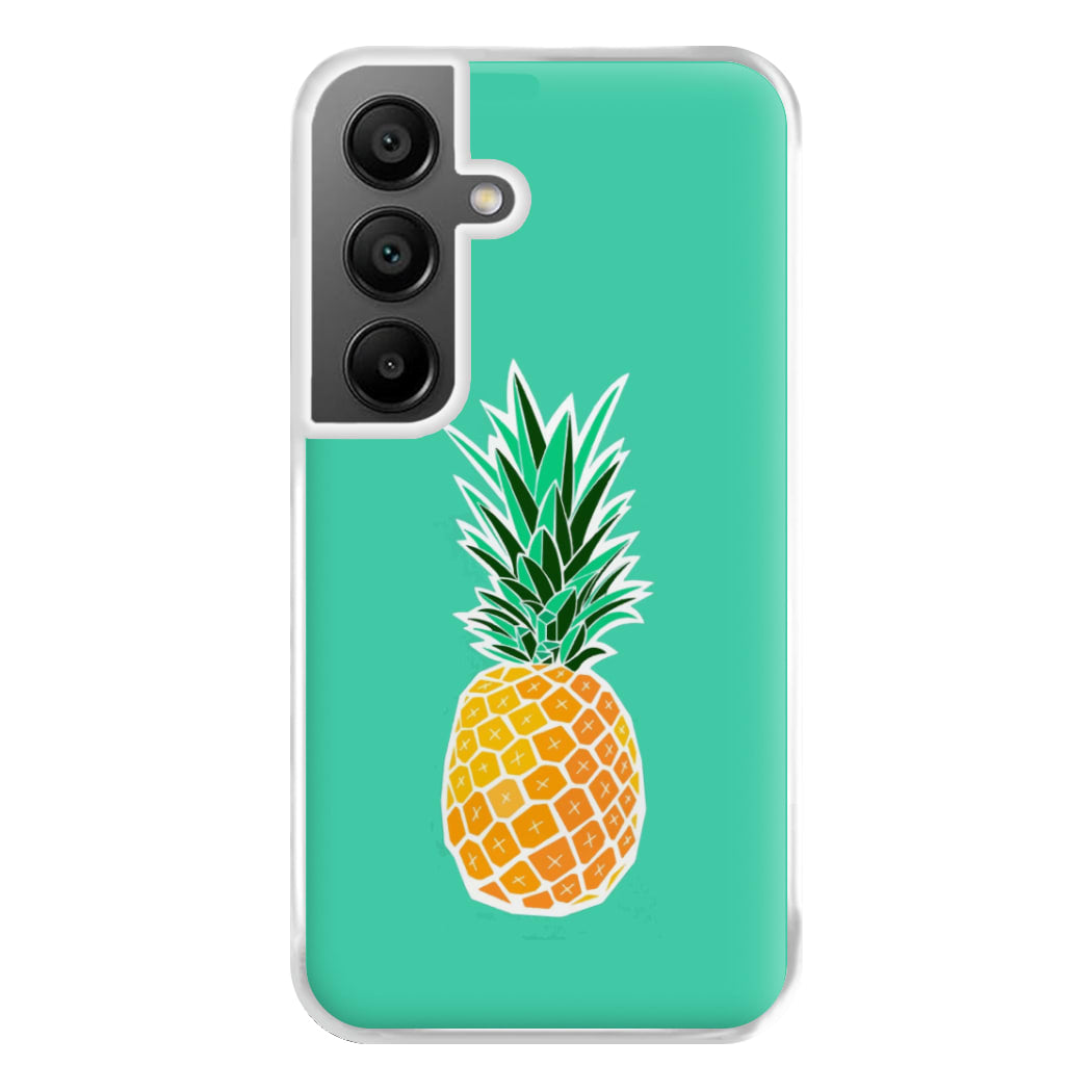 Cartoon Pineapple Phone Case for Galaxy A55