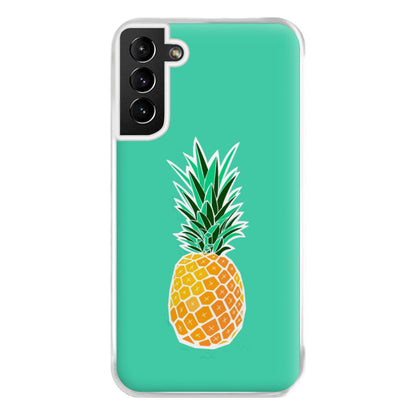 Cartoon Pineapple Phone Case for Galaxy S21 Plus