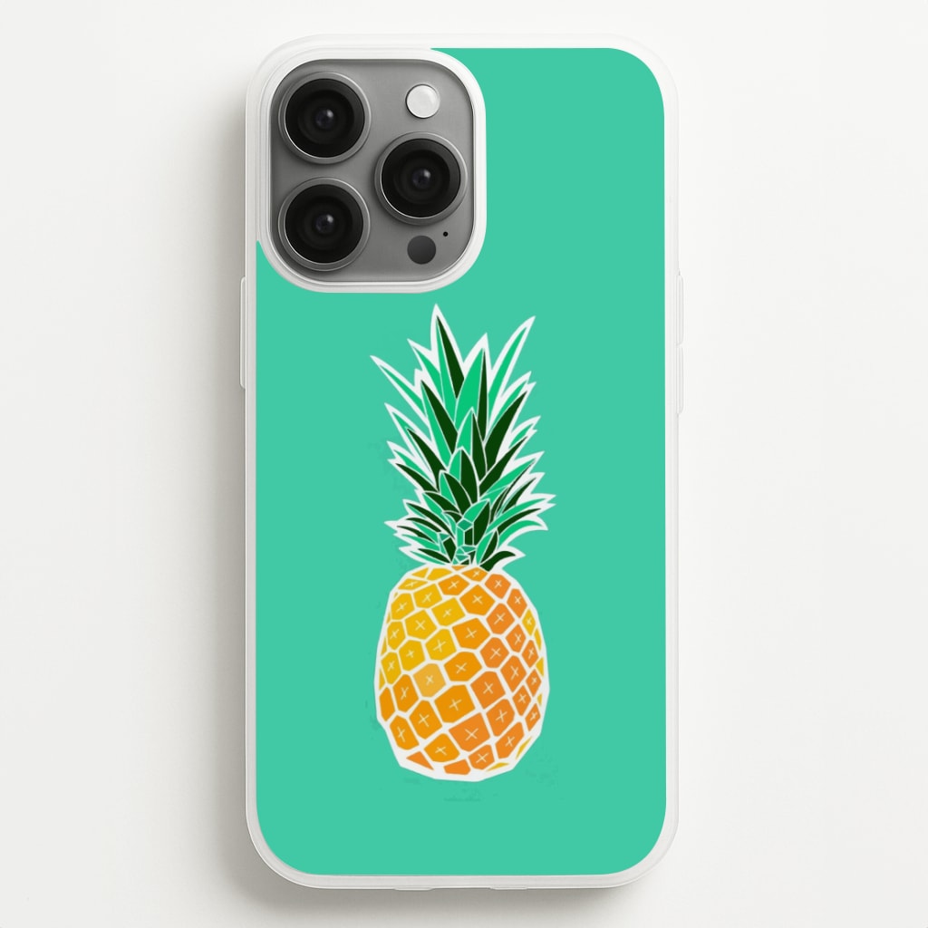 Cartoon Pineapple  - Caspar Lee Phone Case for iPhone 13 Pro Max