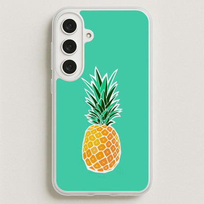 Cartoon Pineapple Phone Case for Galaxy S25FE