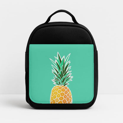 Cartoon Pineapple Insulated Lunchbox