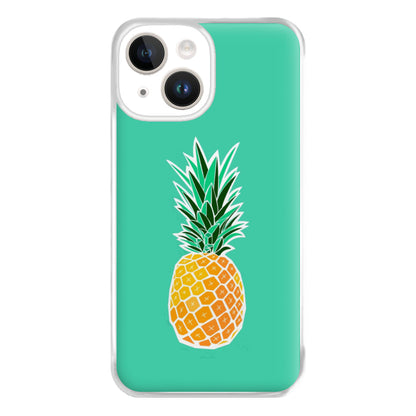 Cartoon Pineapple Phone Case for iPhone 14