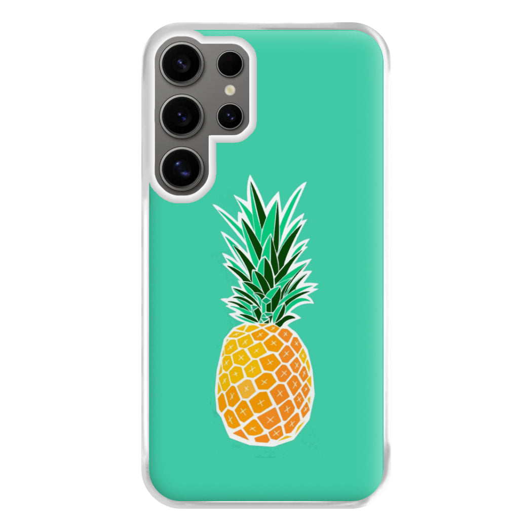 Cartoon Pineapple Phone Case for Galaxy S24 Ultra