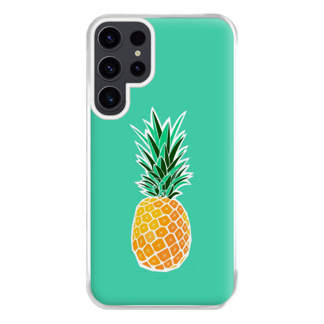 Cartoon Pineapple Phone Case for Galaxy S23 Ultra