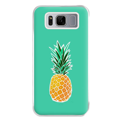 Cartoon Pineapple Phone Case for Galaxy S8 Plus