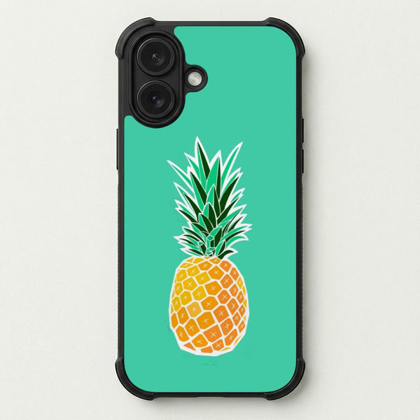 Cartoon Pineapple Phone Case — Bumper case