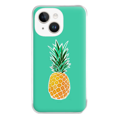 Cartoon Pineapple Phone Case for iPhone 14 Plus