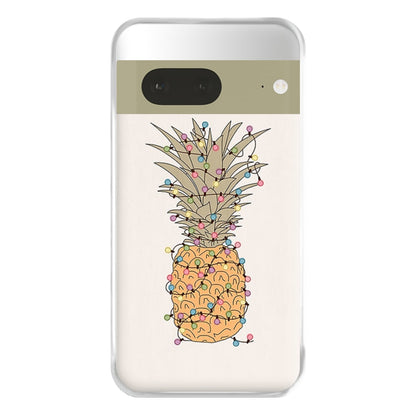 Pinapple Christmas Lights Phone Case for Google Pixel 7a