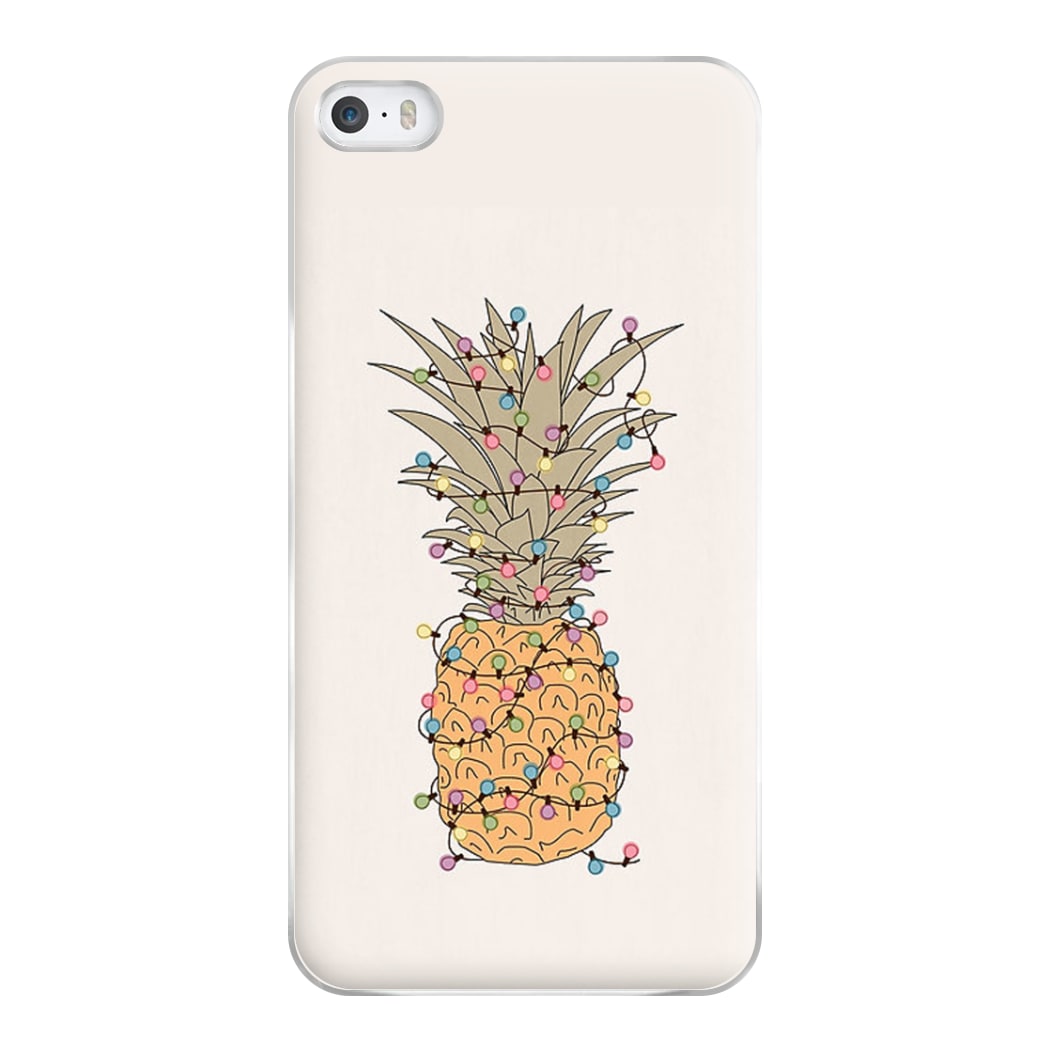 Pinapple Christmas Lights Phone Case for iPhone 5 / 5s / SE 2016