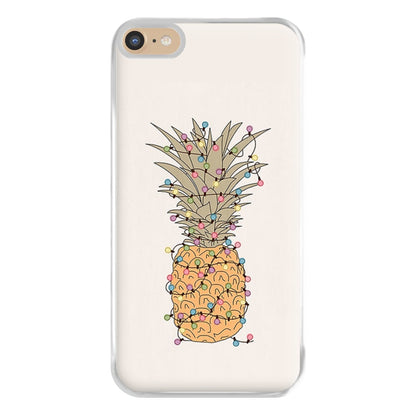 Pinapple Christmas Lights Phone Case for iPhone 6 Plus / 7 Plus / 8 Plus