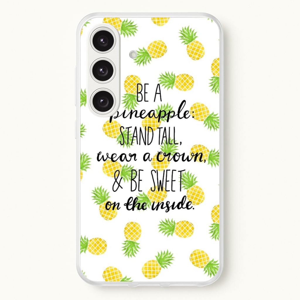 Be A Pineapple  - Caspar Lee Phone Case for Galaxy S24 Plus
