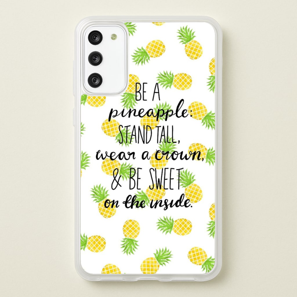 Be A Pineapple  - Caspar Lee Phone Case for Galaxy S20FE