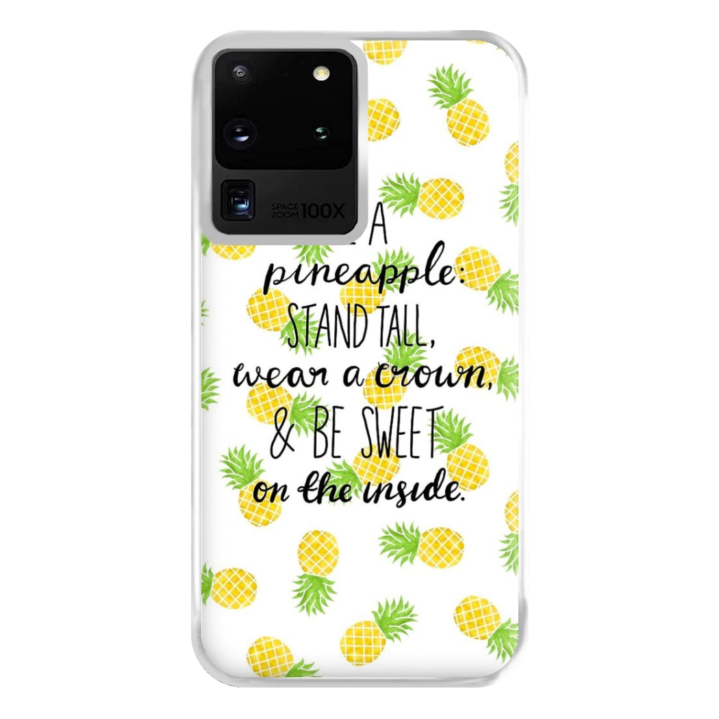 Be A Pineapple Phone Case for Galaxy S20 Ultra