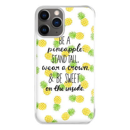 Be A Pineapple Phone Case for iPhone 12 Pro Max