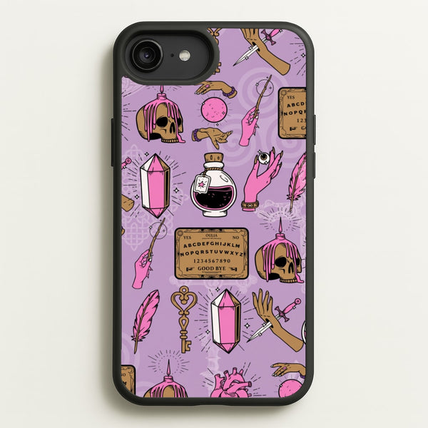 Pink Occult Talismans Phone Case - iPhone 6 Plus / 7 Plus / 8 Plus / Standard