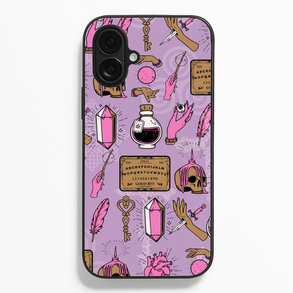 Pink Occult Talismans Phone Case - iPhone 16 Plus / Standard