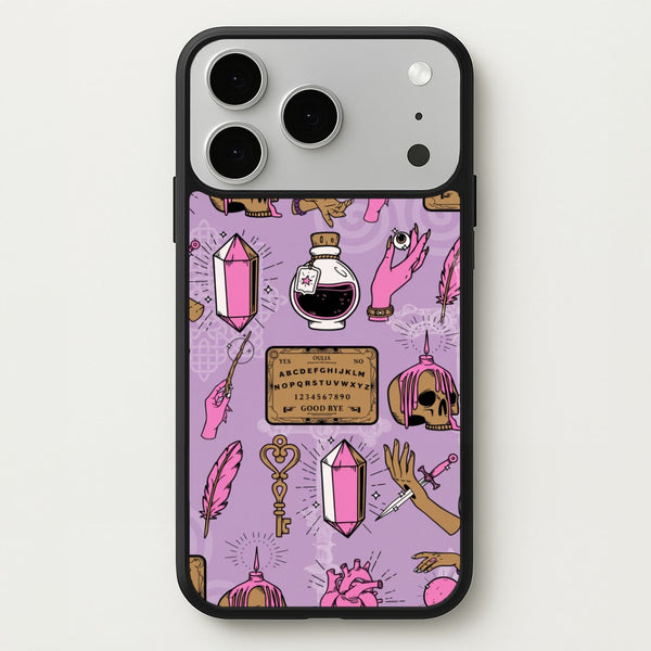 Pink Occult Talismans Phone Case - iPhone 17 Pro Max / Standard