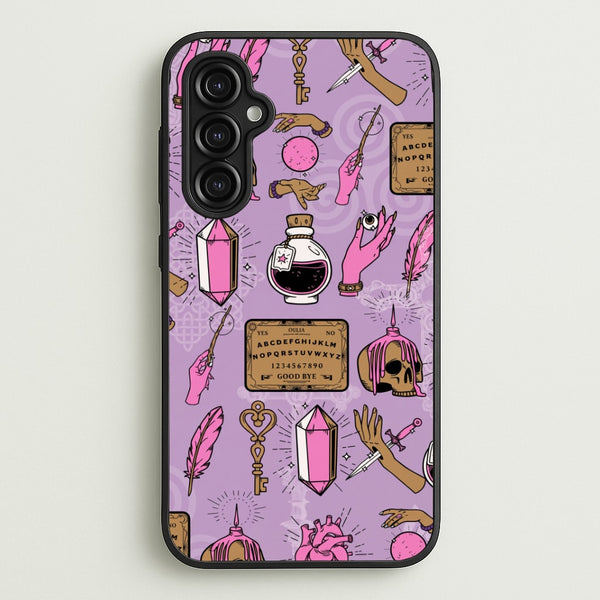 Pink Occult Talismans Phone Case - Galaxy A14 / Standard