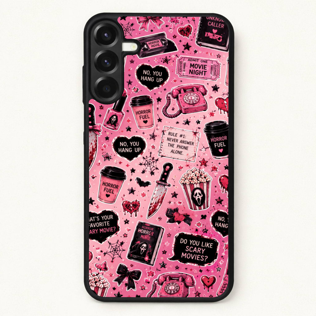 Horror Movie Pink Pattern Phone Case