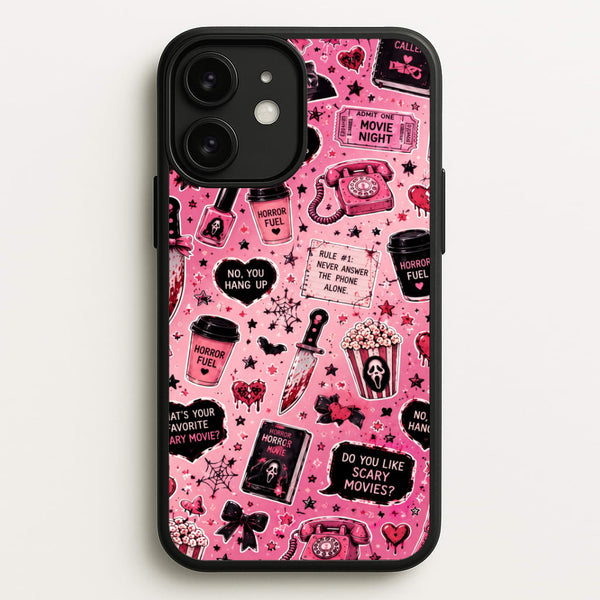 Horror Movie Pink Pattern Phone Case - iPhone 11 / Standard