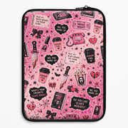 Horror Movie Pink Pattern Laptop Sleeve 1