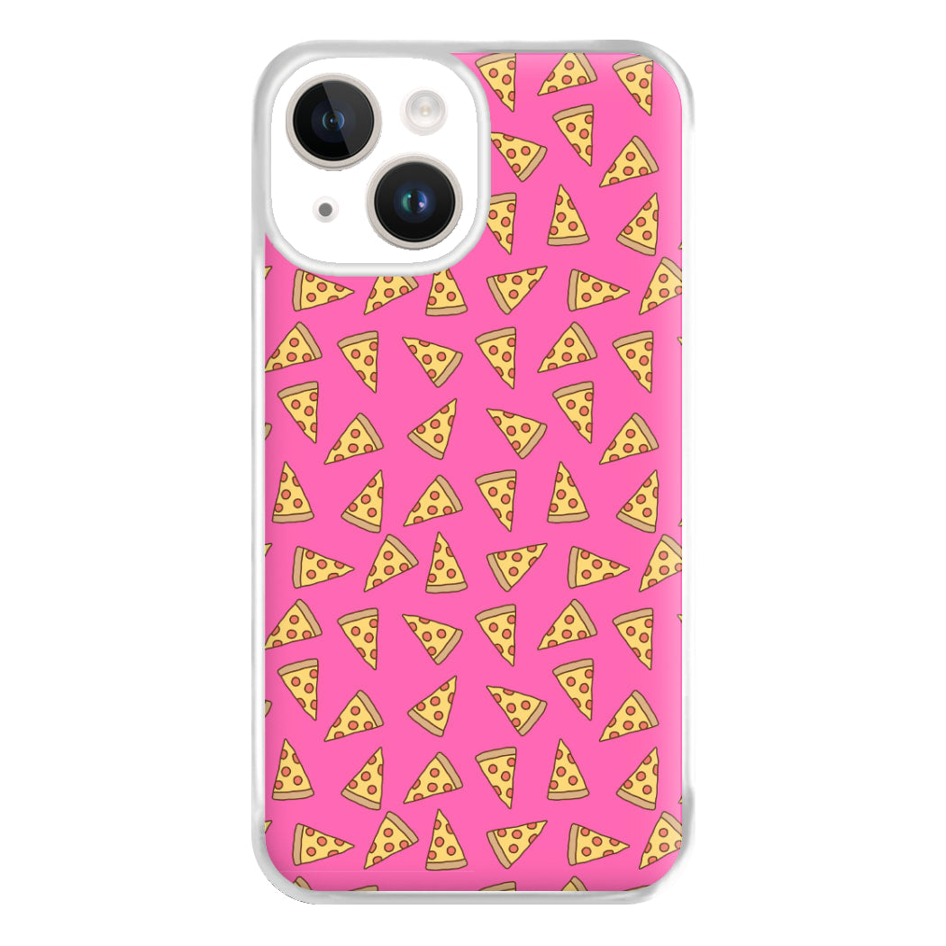 Pizza Pattern Phone Case for iPhone 14